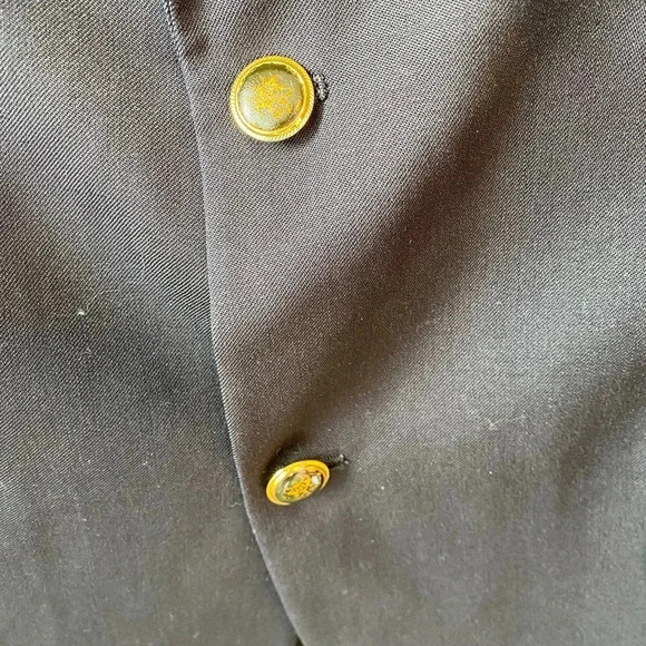 Joseph & Feiss Wool Suit 2 Button Blue Blazer Sport Coat Jacket Men 42R Pockets - Picture 5 of 8